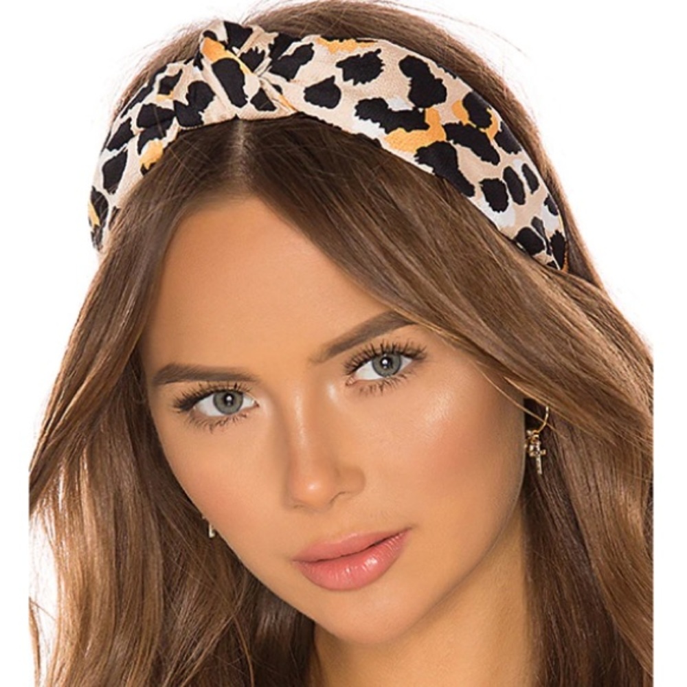 Lele Sadoughi Leopard Headband